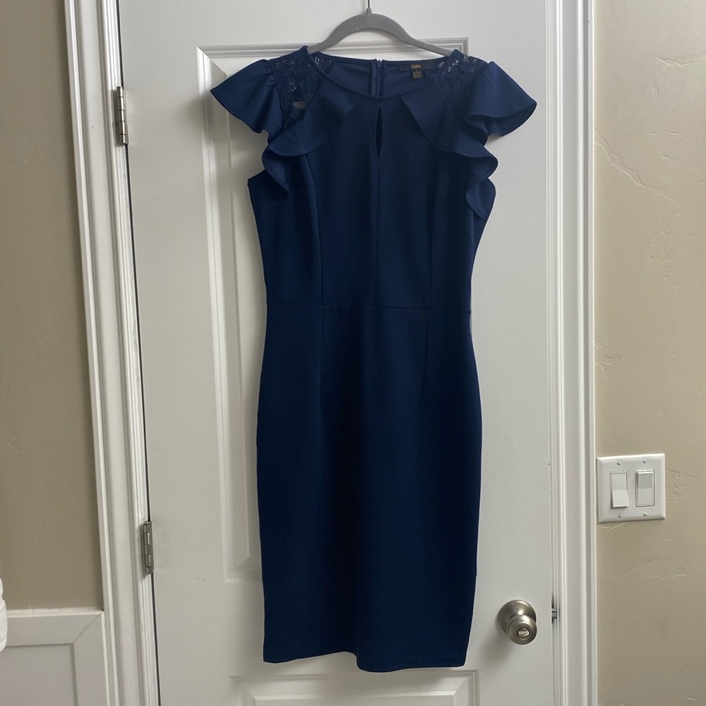 Navy blue dress